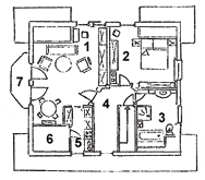 Ferienwohnung mit PKW-Stellplatz / Parkplatz im Hof